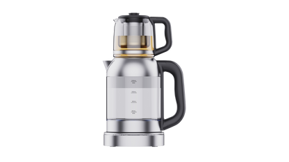 Anawnas Smart Tea Maker - Samovar TEA001 2L 1800W with 1L Teapot, Temperature Control, and Auto Shutoff